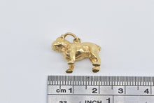 Load image into Gallery viewer, 14K 3D English Bulldog Dog Puppy Pet Animal Charm/Pendant Yellow Gold