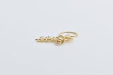 Load image into Gallery viewer, 14K Special Wife Word Cut Out Symbol Charm/Pendant Yellow Gold