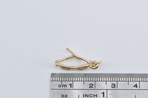 14K 3D Sunglasses Summer Beach Vacation Fashion Charm/Pendant Yellow Gold