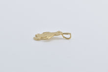 Load image into Gallery viewer, 14K Diamond Cut Penguin Arctic Zoo Animal Charm/Pendant Yellow Gold