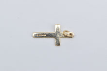 Load image into Gallery viewer, 14K Cross Christian Faith Symbol Religious Charm/Pendant Yellow Gold