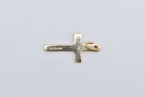 14K Cross Christian Faith Symbol Religious Charm/Pendant Yellow Gold