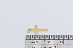 14K Cross Christian Faith Symbol Religious Charm/Pendant Yellow Gold