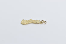 Load image into Gallery viewer, 14K Dog Trick Pet Puppy Dog Trainer Canine Charm/Pendant Yellow Gold