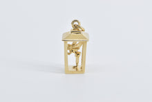 Load image into Gallery viewer, 14K 3D Walt Disney Tinkerbell Peter Pan Lantern Charm/Pendant Yellow Gold