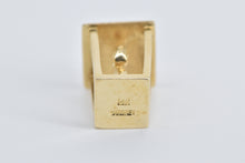 Load image into Gallery viewer, 14K 3D Walt Disney Tinkerbell Peter Pan Lantern Charm/Pendant Yellow Gold