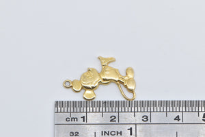 14K Mickey Mouse Walt Disney Productions Cartoon Charm/Pendant Yellow Gold