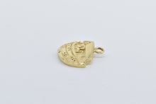 Load image into Gallery viewer, 14K Noah&#39;s Ark Biblical Story Genesis Great Flood Charm/Pendant Yellow Gold