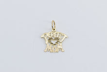 Load image into Gallery viewer, 14K Perfect Mom Heart Mother&#39;s Day Love Charm/Pendant Yellow Gold