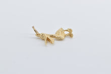 Load image into Gallery viewer, 14K Pelican Coastal Bird 3D Animal Charm/Pendant Yellow Gold