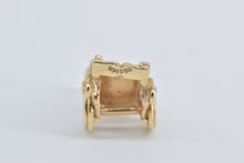 Load image into Gallery viewer, 14K 3D Wheelchair Vintage Disability Charm/Pendant Yellow Gold