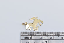 Load image into Gallery viewer, 14K Reared Up Horse Pony Stallion Charm/Pendant Yellow Gold