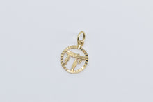 Load image into Gallery viewer, 14K Chai Diamond Cut Life Symbol Hebrew Word Charm/Pendant Yellow Gold