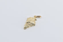 Load image into Gallery viewer, 14K Grape Bunch Puffy Vine Fruit Wine Charm/Pendant Yellow Gold