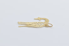 Load image into Gallery viewer, 14K Giraffe Safari African Animal Pierced Charm/Pendant Yellow Gold