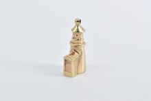 Load image into Gallery viewer, 14K 3D Lighthouse Beach Coastal Beach Charm/Pendant Yellow Gold