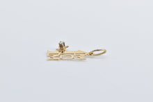 Load image into Gallery viewer, 14K #1 Number One Mom Diamond Mothers Day Charm/Pendant Yellow Gold