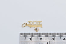 Load image into Gallery viewer, 14K #1 Number One Mom Diamond Mothers Day Charm/Pendant Yellow Gold