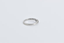 Load image into Gallery viewer, Sterling Silver Tiny Vintage Baby Childs CZ Ring