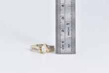 Load image into Gallery viewer, 10K Vintage Diamond Classic Bypass Promise Ring Yellow Gold