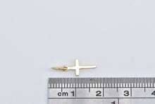 Load image into Gallery viewer, 14K Cross Christian Faith Symbol Religious Charm/Pendant Yellow Gold