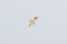 Load image into Gallery viewer, 14K Christian Cross Symbol Faith Jesus Christ Charm/Pendant Yellow Gold