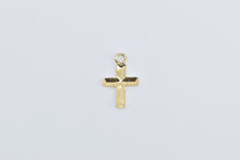 Load image into Gallery viewer, 14K High Relief Christian Faith Religious Symbol Charm/Pendant Yellow Gold