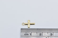 Load image into Gallery viewer, 14K High Relief Christian Faith Religious Symbol Charm/Pendant Yellow Gold