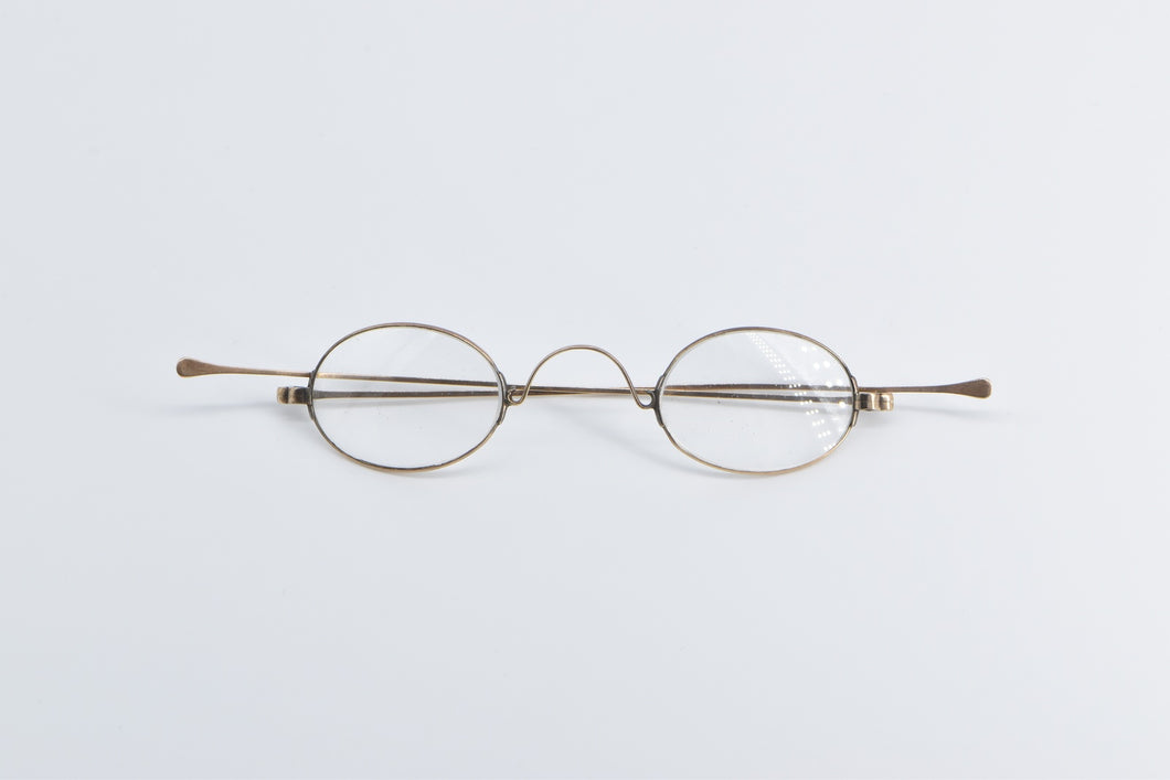 14K Victorian Bifocals Antique Glasses Yellow Gold