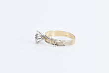 Load image into Gallery viewer, 10K Vintage Diamond Diamond Cut Promise Ring Yellow Gold