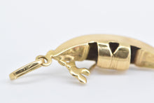 Load image into Gallery viewer, 18K 3D Venice Italy Venezia Gondola Canal Boat Charm/Pendant Yellow Gold