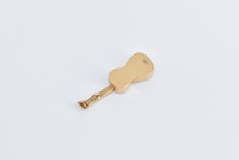 Load image into Gallery viewer, 18K 3D Guitar String Vintage Music Instrument Charm/Pendant Yellow Gold