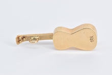 Load image into Gallery viewer, 18K 3D Guitar String Vintage Music Instrument Charm/Pendant Yellow Gold