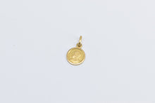 Load image into Gallery viewer, 18K Good Pope John XXIII Vatican Catholic Charm/Pendant Yellow Gold