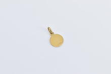 Load image into Gallery viewer, 18K Good Pope John XXIII Vatican Catholic Charm/Pendant Yellow Gold