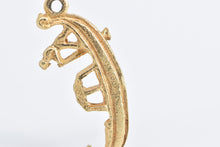 Load image into Gallery viewer, 18K Gondola Venice Italy Canal Boat Travel Charm/Pendant Yellow Gold