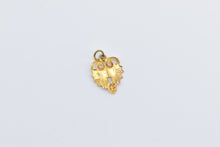 Load image into Gallery viewer, 14K Black Hills Leaf Cluster Vintage Charm/Pendant Yellow Gold