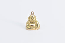 Load image into Gallery viewer, 9K 3D Chinese Buddha Vintage Religious Charm/Pendant Yellow Gold