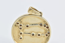 Load image into Gallery viewer, 10K Diamond Gemini Astrology Zodiac Constellation Charm/Pendant Yellow Gold