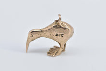 Load image into Gallery viewer, 9K Kiwi Bird New Zealand Wildlife Animal Charm/Pendant Yellow Gold