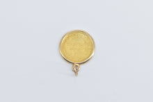 Load image into Gallery viewer, 14K Venezuela 20 Bolívares Paramaconi Bullion Charm/Pendant Yellow Gold