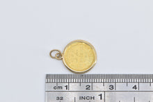 Load image into Gallery viewer, 14K Venezuela 20 Bolívares Paramaconi Bullion Charm/Pendant Yellow Gold