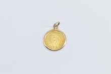 Load image into Gallery viewer, 14K Venezuela 60 Bolívares Murachi Bullion Coin Charm/Pendant Yellow Gold