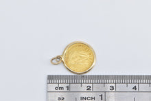 Load image into Gallery viewer, 14K Venezuela 60 Bolívares Murachi Bullion Coin Charm/Pendant Yellow Gold