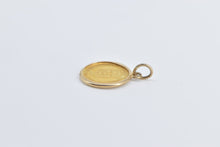 Load image into Gallery viewer, 14K Venezuela 20 Bolívares Tiuna Bullion Coin Charm/Pendant Yellow Gold