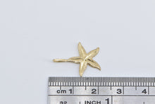 Load image into Gallery viewer, 10K Star Fish Sea Star Ocean Beach Motif Charm/Pendant Yellow Gold