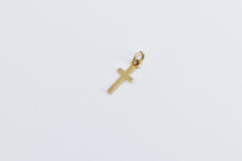 Load image into Gallery viewer, 10K Cross Christian Faith Symbol Religious Charm/Pendant Yellow Gold