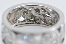 Load image into Gallery viewer, Platinum 1.20 Ctw Diamond 1940&#39;s Wedding Band Ring