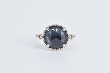 Load image into Gallery viewer, Sterling Silver Pandora Midnight Star Blue Crystal Retired Ring