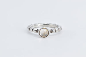 Sterling Silver Pandora Sweet Dreams Quartz Bubble Ring